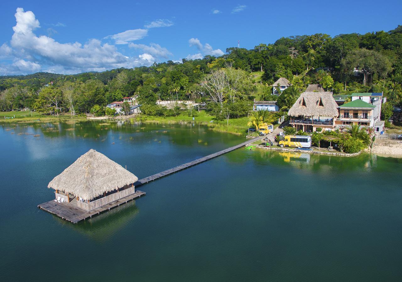 Hotel Y Restaurante El Muelle El Remate Ngoại thất bức ảnh
